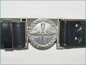 Bulgarische Armee Luftwaffe Soldat Ledergürtel aktueller Typ - Bild 1 von 4