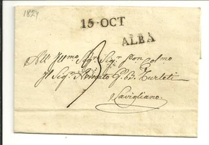 ITALIA 1824 COPERTINA DA ALBA A LAVIGLIANO (Q107) - Foto 1 di 1