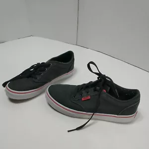 Kinder schwarze Schnür-VANS Off The Wall Jugend Größe 4,5 - Bild 1 von 10