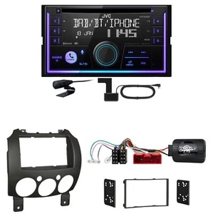 JVC KW-DB95BT Bluetooth Digitalradio USB CD Einbauset für Mazda 2 2008-2014 - Bild 1 von 1