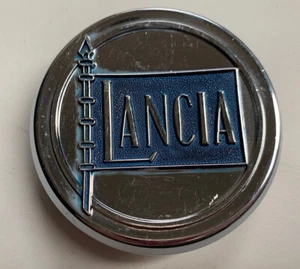 STEMMA LOGO LANCIA ORIGINALE LANCIA AUTO D’EPOCA VINTAGE DIAMETRO 8,5 Cm CROMATO - Foto 1 di 3