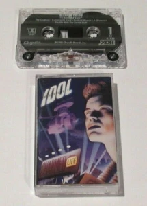 ROCK BILLY IDOL CHARMED LIFE CASSETTE TAPE LIGHTLY USED 1990 VG+ - Picture 1 of 2