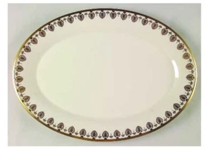 Lenox Clarion, Ivory Gold Mark 16" SERVING PLATTER Made in USA - Picture 1 of 3
