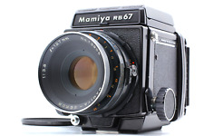 [Exc+5] Mamiya RB67 Pro Film Camera Sekor 127mm f/3.8 Lens 120 Back From JAPAN