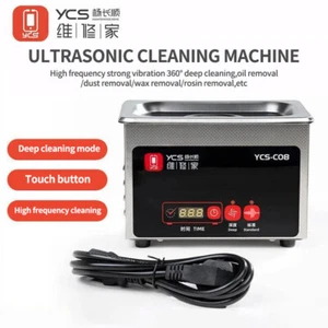 YCS-C08 Máquina de Limpieza Ultrasónica Teléfono Computadora IC Chip Limpieza Eliminación de Polvo - Imagen 1 de 6