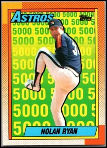 Nolan Ryan 1990 Topps #4 - 5000 k de corte - ¡envío gratuito! - Imagen 1 de 2