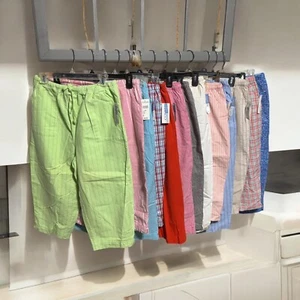 MOUNTAIN LAKE . New with tags multicolor women's capris, vintage capris - Picture 1 of 62