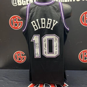 Mike Bibby Sacramento Kings Signed M&N Black Swingman Jersey Autographed Steiner - Picture 1 of 5