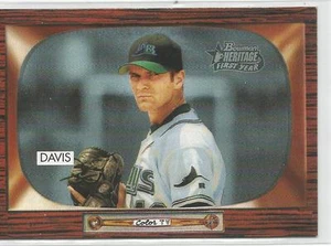 Tarjeta de novato Wade Davis Chicago Cubs 2004 Bowman Heritage DP SP * - Imagen 1 de 2