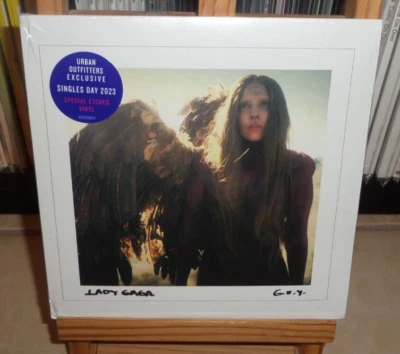 LADY GAGA GUY URBAN LIMITED EDITION 7 INCH ETCHED RECORD ARTPOP - Image 1 of 4