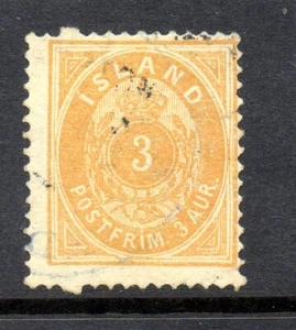 Iceland Stamp lot - Scott # 15 - Cancelled - Picture 1 of 1
