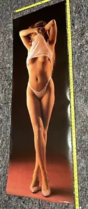 Andy Pearlman Expose 1 Poster Pinup Man Cave Door poster 21” X 62” VTG! RARE!!! - Picture 1 of 20