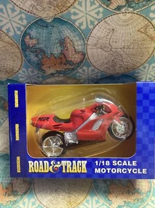Maisto Road & Track 1/18 Scale Honda NR 750 Racing Motorcycle Red NEW - Picture 1 of 4