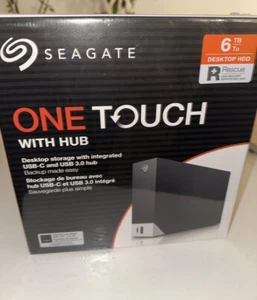 Seagate One Touch 6TB Externe-Festplatte - Schwarz - Bild 1 von 1