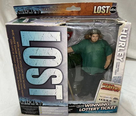 LOST TV Series Hurley Hugo Action 6" Figure Season 1 McFarlane Toys New In Box Cover