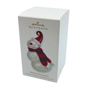 2010 Hallmark Ornament What's Snowing On? QXG7396 - Picture 1 of 5