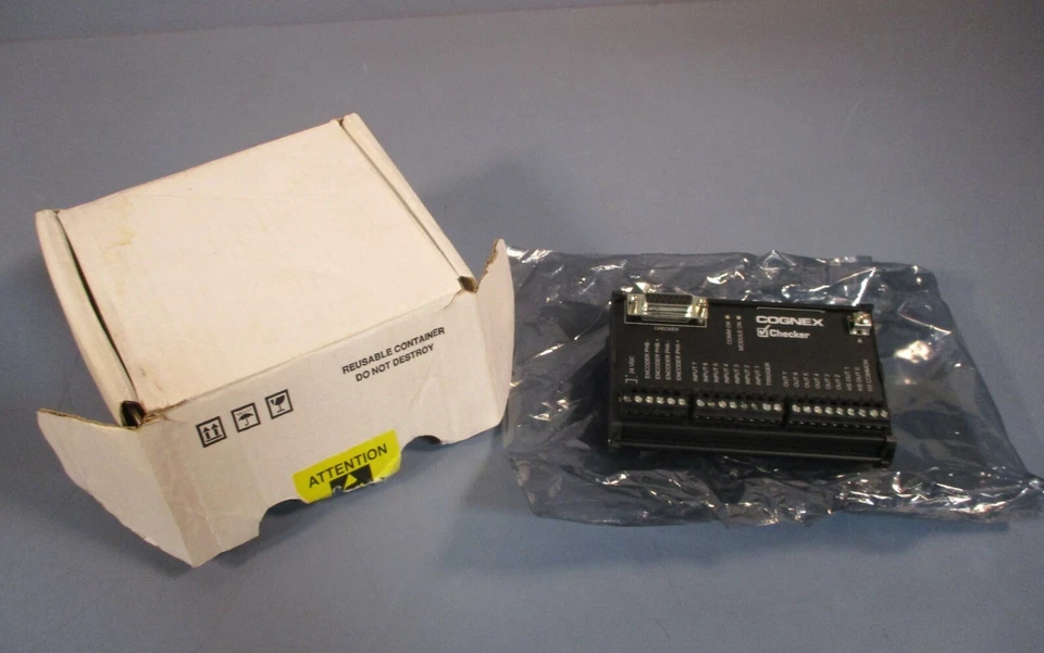 Cognex CKR-200-IOBOX Checker Sensor I/O Box NIB - Image 1 of 4