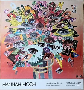 Poster Plakat - Hannah Höch - Der Strauß - Akademie der Künste - Berlin 1971 - Bild 1 von 1