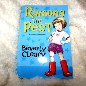 RAMONA THE PEST  - LOOK OUT KINDERGARTEN Beverly Cleary - Picture 1 of 2