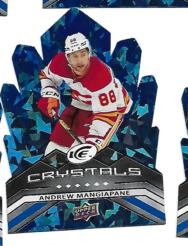 2021-22 Upper Deck UD Ice Hockey Crystals #IC-4 Andrew Mangiapane - Image 1 of 1