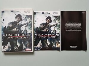 MEDAL OF HONOR Avant-Garde / Wii NNINTENDO / ELECTRONICARTS Game BOX + NOTICE