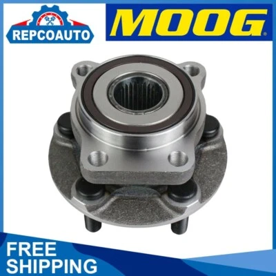Conjunto de cojinete y buje de rueda delantera MOOG para Subaru 2005-2014 Outback Legacy Foto 1 de 4