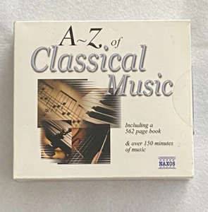 A-Z Of Classical Music + 562 Page Book 150 min. of music Sealed Free Ship - Picture 1 of 3