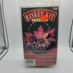CCA 6702 Safety Pin Kit Autumn - Basket Craft Brand New - Picture 1 of 6