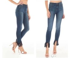 NWOT Fidelity Jeans Gwen Winston Skinny Scredded Leg Endings sz 2/25
