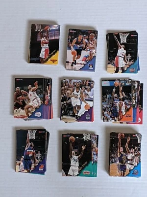 1996-1997 NBA Hoops Basketball Cards #1-200 U Pick to Complete Set - Image 1 of 2