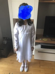 Kommunionkleid Weise/ Bian Corella 140 - Bild 1 von 8