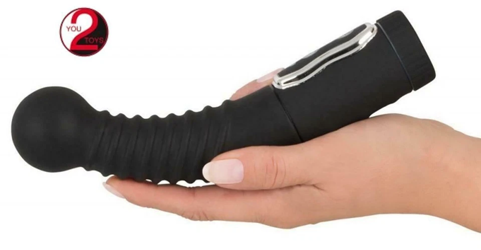 Vibratore per prostata in silicone dildo vibrante anale stimolatore uomo sextoys - Immagine 1 di 4