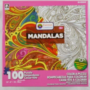 Mandalas Puzzle 100 pieces 8" x 10" when assembled #4 - Picture 1 of 2