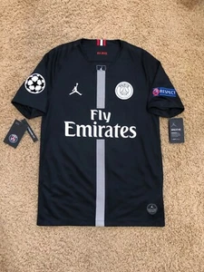 PSG Jordan Nike 2018/2019 CL Choupo-Moting Home Soccer Jersey Size S 919010-012 - Picture 1 of 16