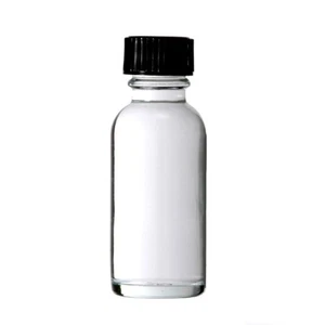 288 Stück 1 Unze [30ml] klare Boston Runde Glasflasche mit Phenolkegelkappen - Bild 1 von 2