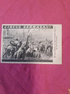 AK Dresden Circus Sarrasni Elefanten Baden in der Elbe - Bild 1 von 1