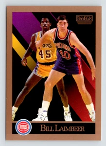 Tarjeta Skybox 1990, #90 Bill Laimbeer, Detroit Pistons No. 40 jubilados - Imagen 1 de 3