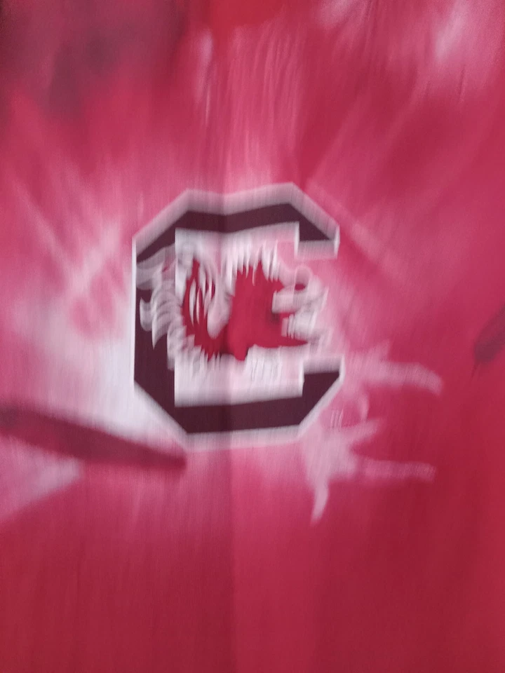 Vintage Rare Gamecocks T Shirt 90's South Carolina All Over Cock Print SZ XL - Image 1 of 4