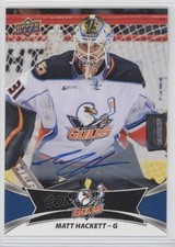 2016-17 Upper Deck AHL Auto Matt Hackett #50 Auto