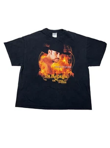 Vintage Tim McGraw 2002 Tour Black Shirt (SET THIS CIRUS DOWN) Size 2XL XXL - Picture 1 of 13