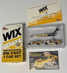 2000 Racing Champions Wix Filters Limited Edition Die Cast 3 Car Set 1/64 CIB - Bild 1 von 8