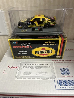 Colección Revell 1:43 NASCAR Pennzoil Oil Cast #1 Coche Diecast Steve Park - NUEVO Foto 1 de 4