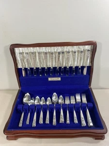 Juego de cubiertos coronación plata comunitaria 75 piezas - Imagen 1 de 11