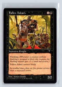 (4x) FALLEN ASKARI – MTG Magic the Gathering Card – Visions – Common - Picture 1 of 6