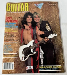 Guitar for the Practicing Musician Magazine October 1984 Ozzy Osbourne No Label - Picture 1 of 4