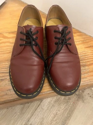 Dr. Marten Docs Men's Leather 1461 Oxford Shoes Classic Oxblood Red Size US 11 - Image 1 of 4