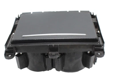 12-18 AUDI A6 S6 C7 FRONT CENTER CONSOLE DUAL CUP HOLDER CUPHOLDER BLACK T6041 Foto 1 de 4