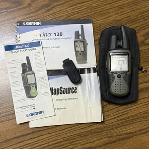 Navegador GPS portátil Garmin Rino 120 para senderismo y radio bidireccional - Imagen 1 de 8