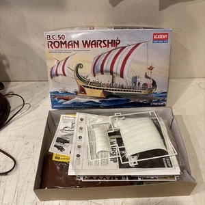 Academy B.C. 50 Roman Warship 1:250 Scale Model Kit NEW OPEN BOX - Picture 1 of 10