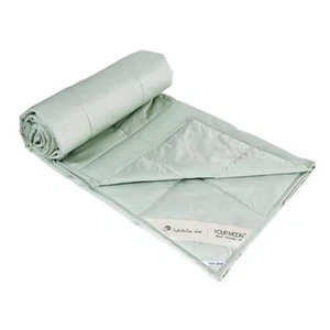  Summer Lightweight Wool Comforter - Breathable & Thin Duvet Insert Twin Green - Picture 1 of 7